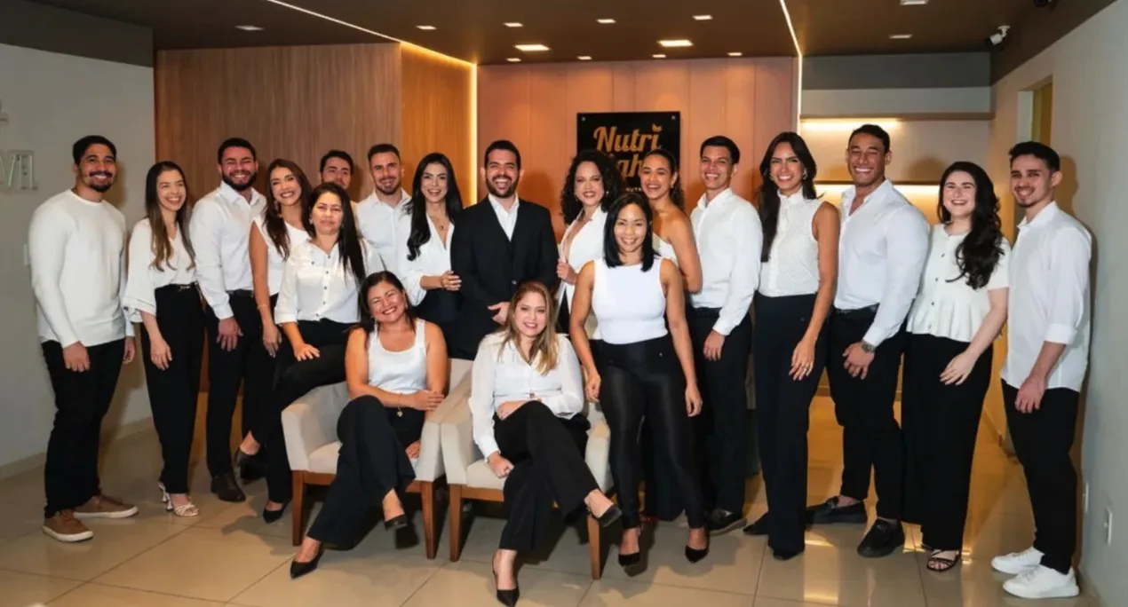 Igor Caleb e equipe Nutrilight